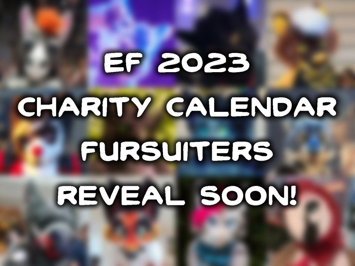 🤩 <a href="/eurofurence/">Eurofurence</a> is in 20 days!

🤭 We found 12 amazing fursuiters who donated their handsome faces to the 2023 Charity Calendar! 
All the money goes to the UAnimals charity.

Can you already spot some ?
