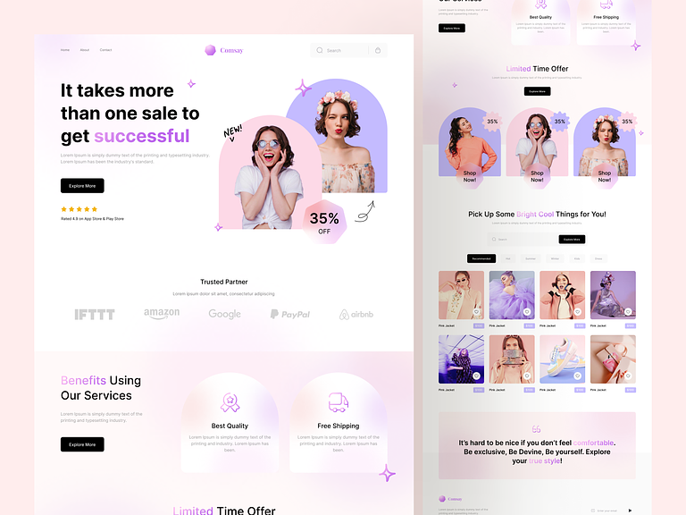 abdullahhsiyam's tweet photo. I designed this e-commerce website according to the client's content.

Platform: Shopify
Theme: Shogun
Pages: 4-5 Pages
Client: Canada
SET-UP CONSULTANCY: https://t.co/N9Q7BxgJQK
HIRE ME: https://t.co/RSK9pAbJ6z
#shopify #ecommerce #shopifystore #entrepreneur #fashion #business https://t.co/KAeBGS1b8Z