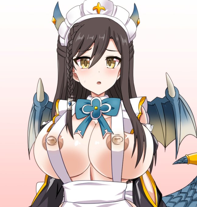 書き直した結果が爆乳リンドちゃんの裸エプロンになってしまったよ 