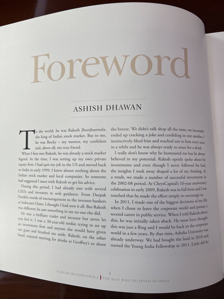 ravidharamshi77's tweet image. Fitting tribute to Shri Rakesh Jhunjhunwala as Ashoka University opens Rakesh Jhunjhunwala school of economics and finance. Cannot believe he is no more amongst us. Sorely missing his optimism and take on Indian markets and economy. #legend #investinggreats #rakeshjhunjhunwala