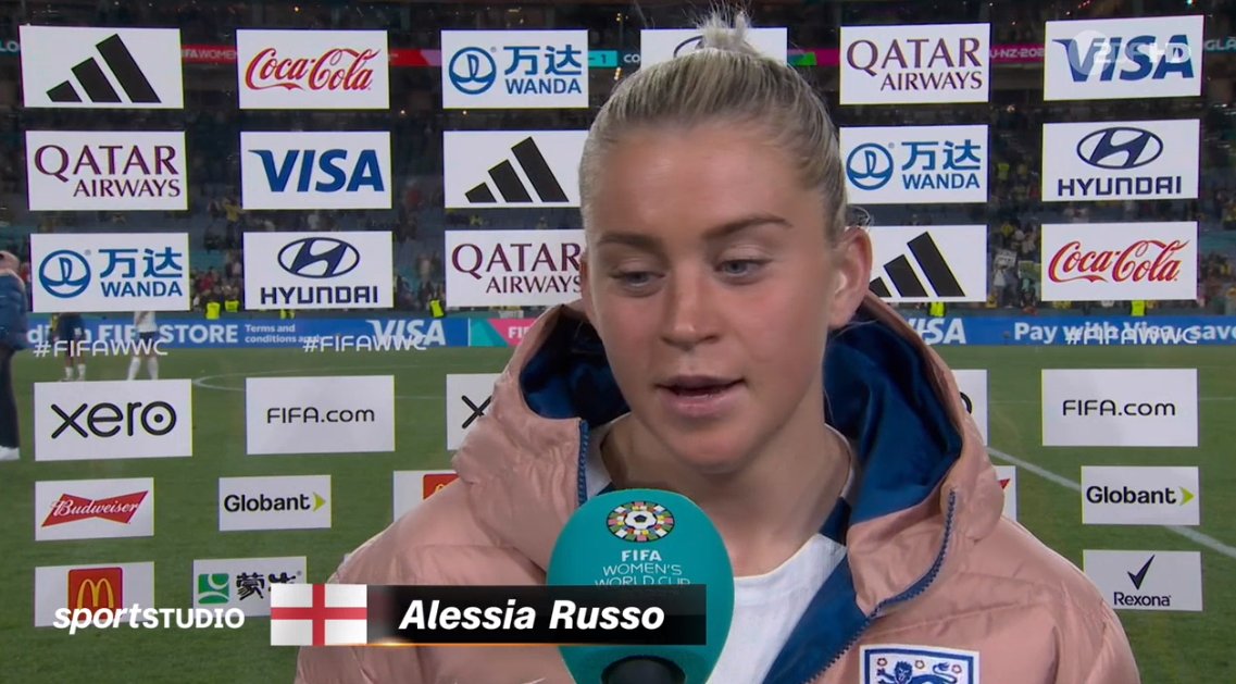 Foetbal247TBG's tweet image. Alessia Russo: "We are just so happy to get three points and be in the semis. We have had to dig deep from the first game. Colombia have so many players who can cause you so much trouble but the backline was impressive for us.'' #ENGCOL #FIFAWWC