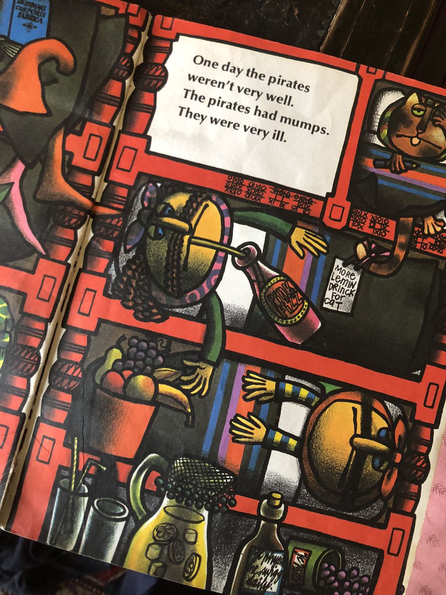 I’ve come across this hilarious picture book from the late 1960s - gorgeous illustrations by Jill McDonald, utter anarchy from the five-year-old author….1/2