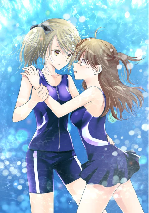 #水泳の日 今のスクール水着もかわいいと思います#大親友 