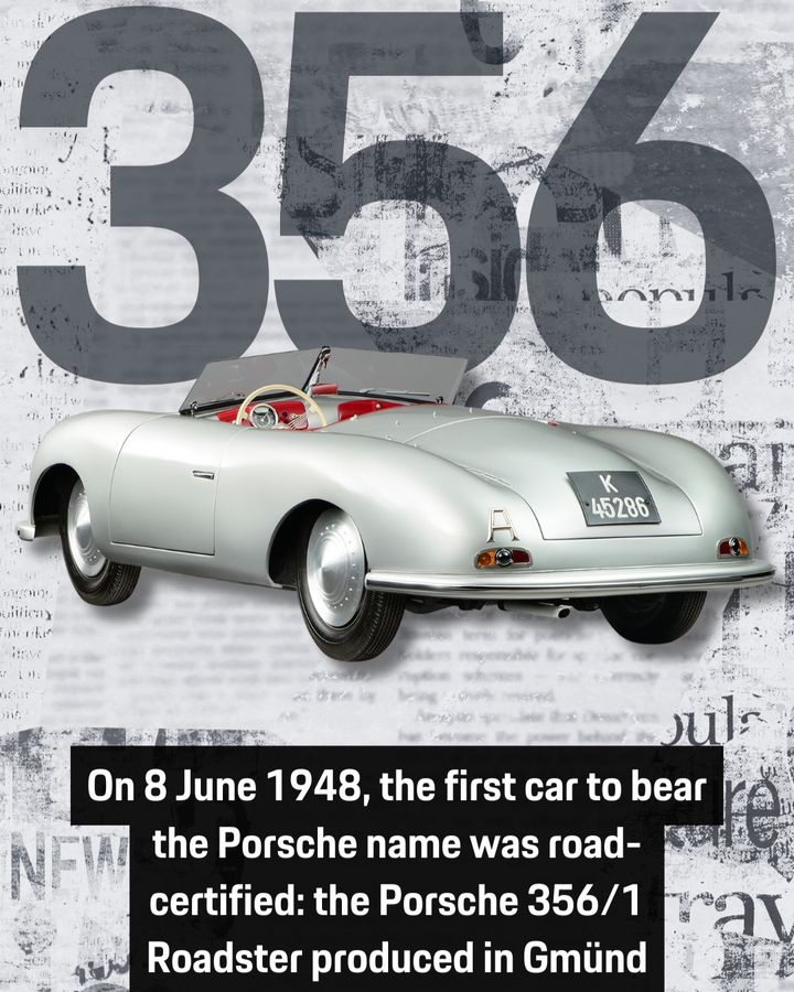 Just when you thought you couldn't love the Porsche brand more...

Sit back, relax and take a look through these historical images and facts about the first Porsche ever created!👏