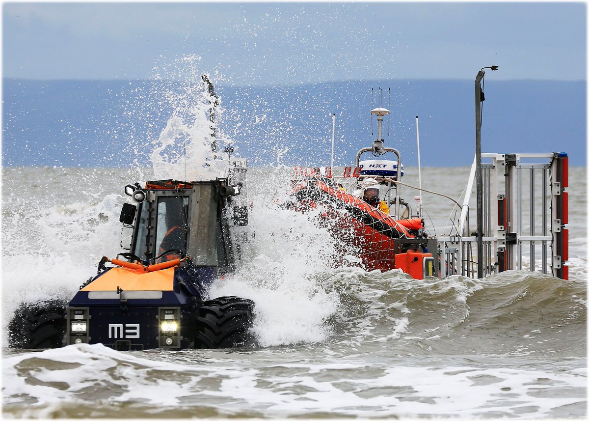 PorthcawlRNLI's tweet photo. Our volunteer crew practicing net recovery onboard our Atlantic 85 'Rose of the Shires' yesterday morning. This recovery method is used when conditions aren't suitable for a stern first recovery.
π· Stephen Jones / Porthcawl RNLI
#RNLItraining https://t.co/I9ibOMqL75