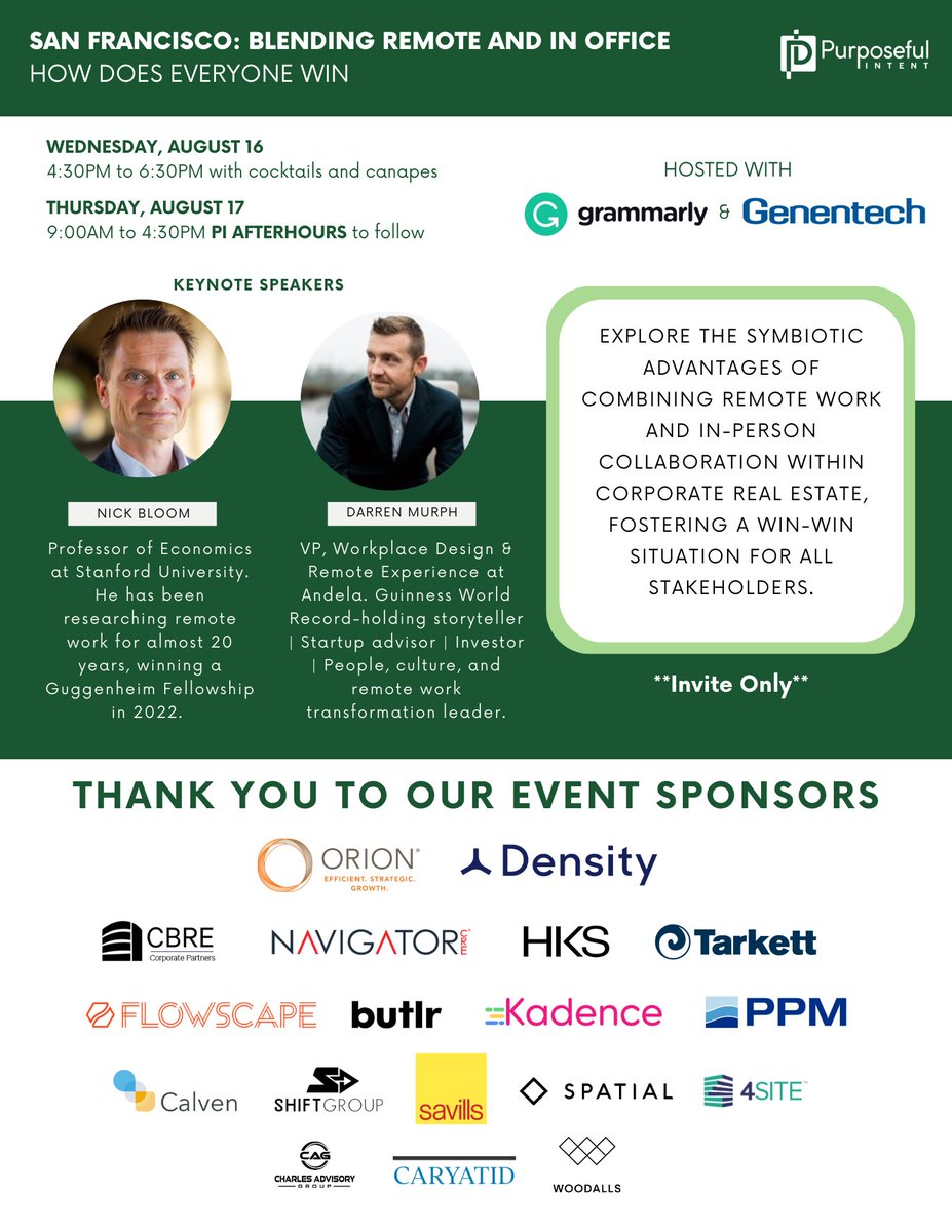 KadenceOS's tweet image. Thrilled to announce that we will be the official sponsor of the #PurposefulIntent event this week👇

We&apos;re ready for an exhilarating day packed with insightful discussions, where we will delve into the latest trends and industry best practices!  

We hope to see you there👋