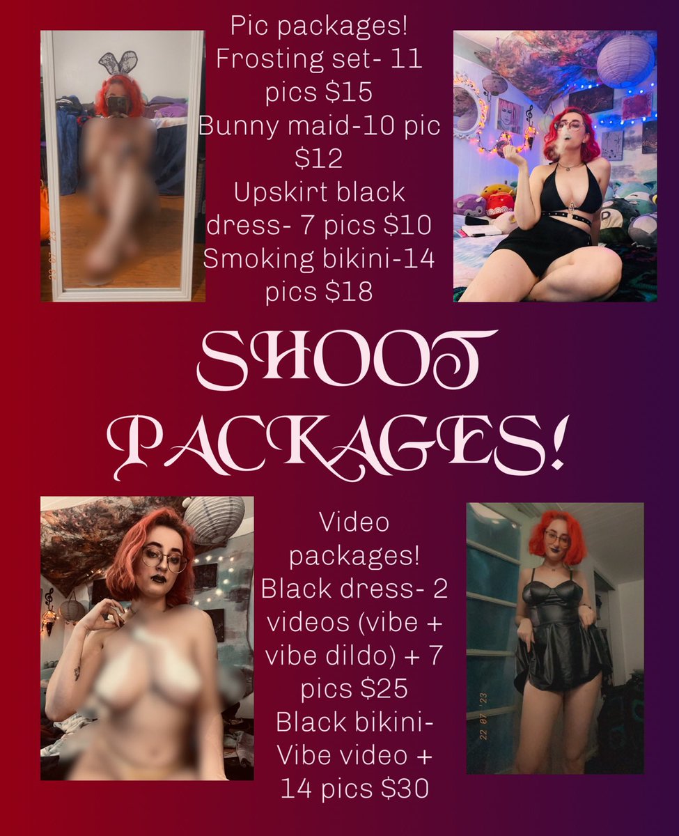 Good morning! And happy Monday! Who wants to make their Monday a little better by buying?
💚Cashapp: $theevilone42💚
💙Onlyfans, Fansly and Wishtender💙
💜Insta and Skype for vid calls💜
💛Snap, Kik, and Discord💛
🧡Free Pornhub🖤
🔗Links below🔗