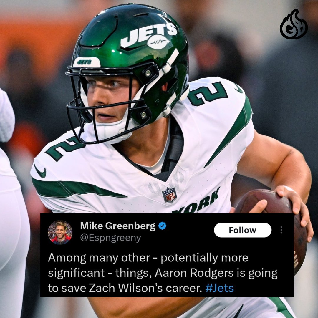 Is Aaron Rodgers exactly what Wilson needed for his career? #Jets