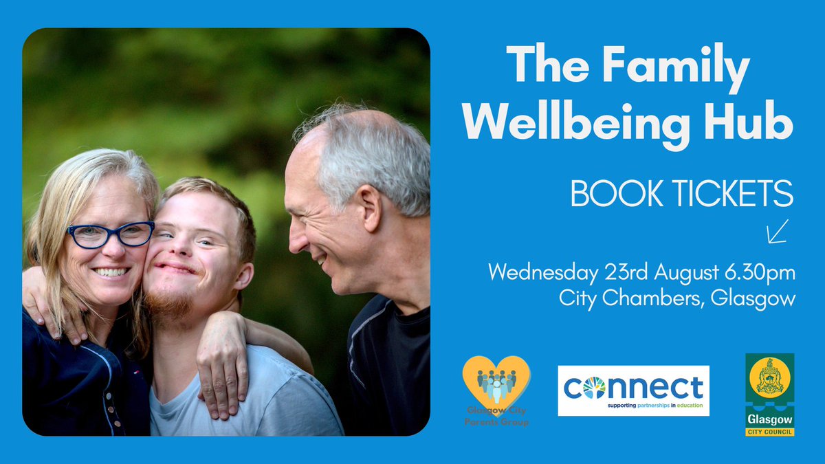 JenPNS's tweet photo. Team PNS can't wait! @pns2018 #TheFamilyWellbeingHub is a FREE in-person event for families by @GCParentsGroup with a focus on the support available around mental health, physical health and food/nutrition. Book tickets: https://t.co/spJ7lgJjPW
In partnership with @connect_scot https://t.co/YC6VbdeavK