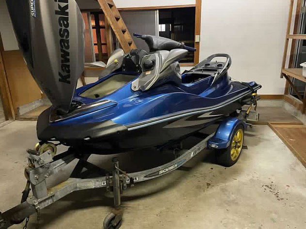 M56Yuuichi's tweet photo. #ジェットスキー売ります
 #ジェットスキー 
#格安 
不具合無し、実動、車検あり https://t.co/fPPlvayLDe