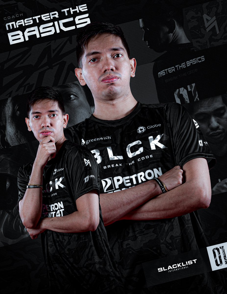 BLACKLISTINTL's tweet photo. He was instrumental in some of the team's biggest wins, and now he's here to orchestrate his latest masterpiece.

Master The Basics is our Head Coach for MPL S12.

#BackToOne | #MPLPH https://t.co/NnB5R7mBkJ