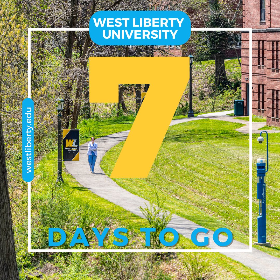 West Liberty University Admissions (@DiscoverWestLib) on Twitter photo 2023-08-14 12:12:20