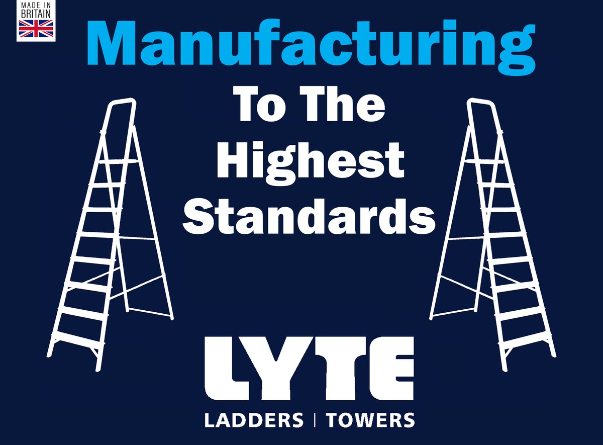 When you choose Lyte access products, you're choosing over seventy-five years of the quality UK-manufacturing and innovation.

Drop us a call or an email to learn more:
📲 01792 796666
✉ sales@lyteladders.co.uk
lyteladders.co.uk

#accessequipment #ukmanufacturing #ladders