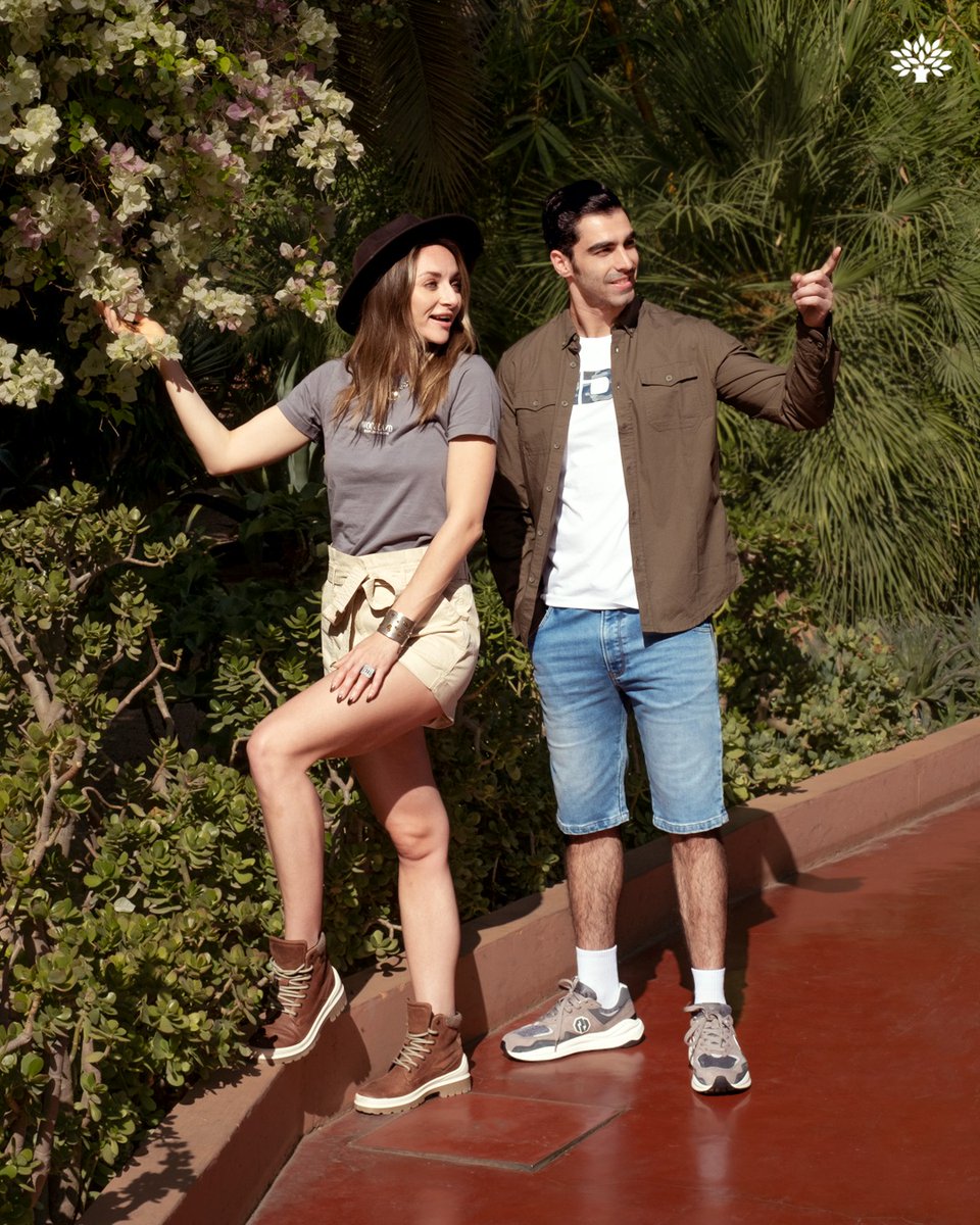 Woodland's tweet photo. Stay effortlessly stylish even in the wild. Elevate your look with our trendy tops and denim shorts, and be prepared to bask in the sun with our captivating #SummerCollection23.
#AdventureWithin
.
.
.
.
.
Visit our profile to shop. Link in bio.
#woodland #footwear #apparel https://t.co/heKQgRztRk