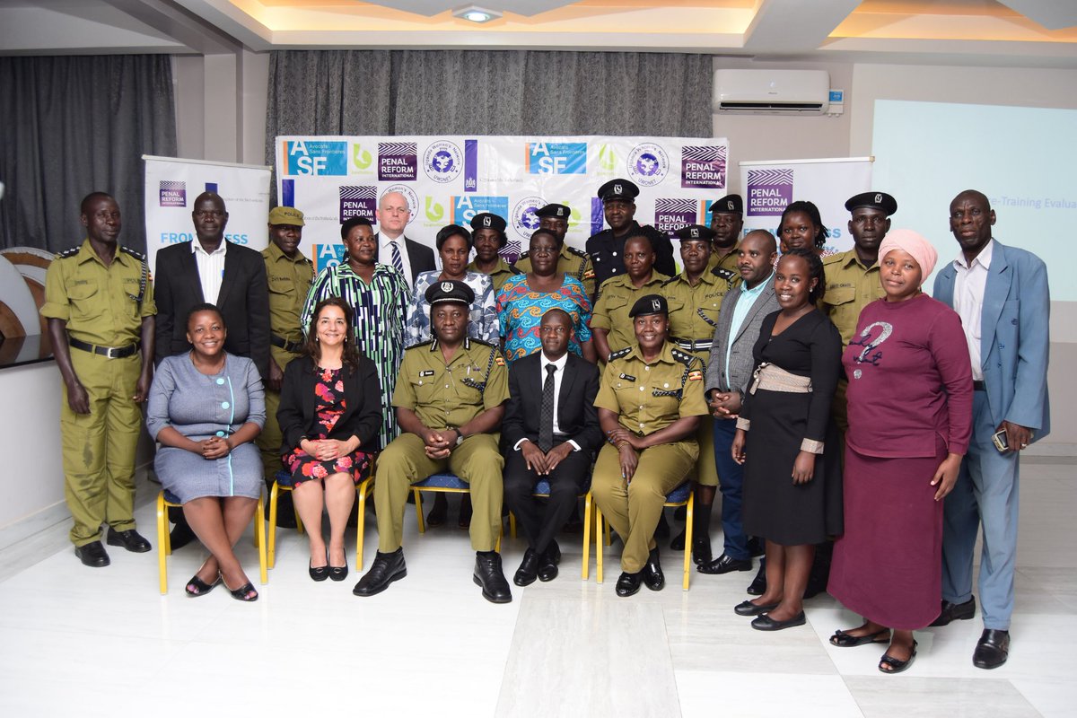 PRIinAfrica's tweet photo. @HotelHorizon_ with the #UgandaPoliceForce trainers attending the course of Training of trainers in Gender mainstreaming to help the women in accessing justice in the Uganda. https://t.co/aXK79Vli4T