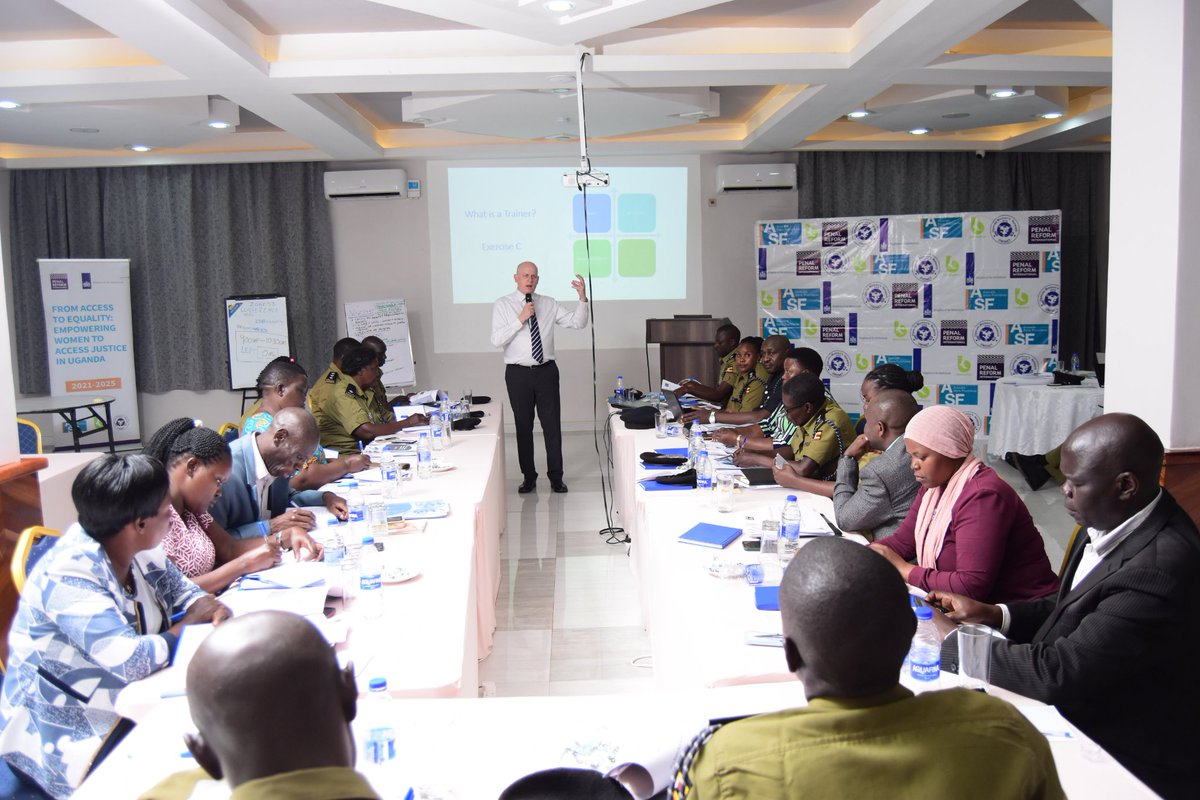 PRIinAfrica's tweet photo. @HotelHorizon_ with the #UgandaPoliceForce trainers attending the course of Training of trainers in Gender mainstreaming to help the women in accessing justice in the Uganda. https://t.co/aXK79Vli4T