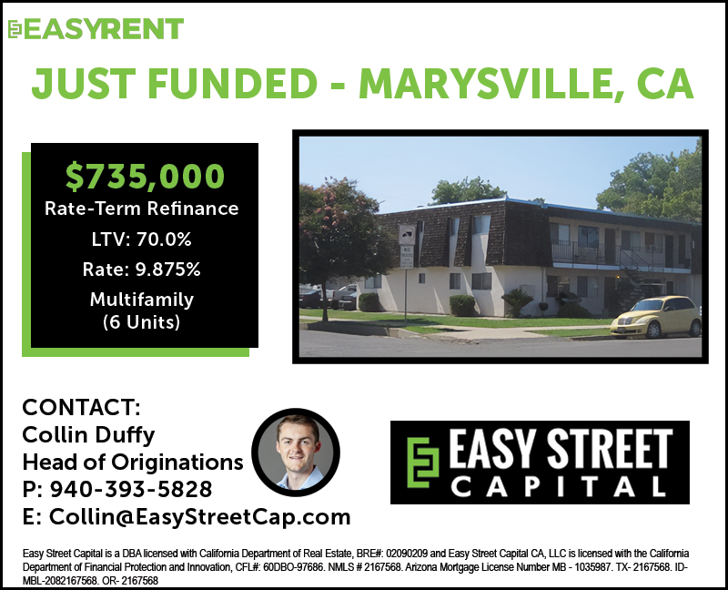 rob_s_simon's tweet photo. #JustFunded #MultifamilyMonday
$735,000 DSCR Multifamily Loan on a six-unit investment property in Marysville, California! A multifamily #AirBnBRRRR execution for this highly experienced real estate investor / STR operator (⭐️⭐️⭐️⭐️⭐️Superhost). 30-yr financing, 10-year IO! https://t.co/tYJHA89w7b