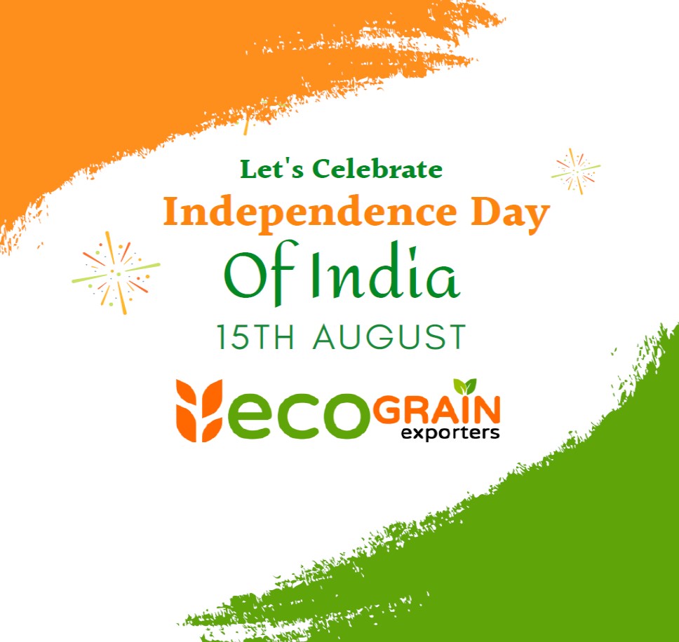 ecograinexport's tweet image. Happy Independence Day of India 🇮🇳...🙏
#IndependenceDay2023  #exports  #imports #agriculture