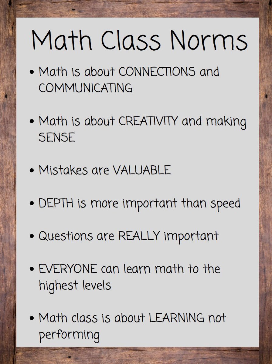 Teacher2Teacher (@teacher2teacher) on Twitter photo When Ss feel comfortable making mistakes, they're more likely to take risks – and make strides in #math class.
(📸 educator <a href="/mrs_sdholloway/">Stephanie Holloway</a>) #BeTheOne When Ss feel comfortable making mistakes, they're more likely to take risks – and make strides in #math class.
(📸 educator <a href="/mrs_sdholloway/">Stephanie Holloway</a>) #BeTheOne