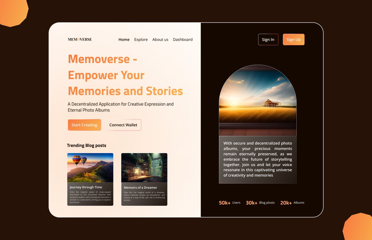 the_lady_tech_'s tweet photo. I am thrilled to announce to you that my team and I worked on a Decentralized application called Memoverse and we're excited to share that our project has been prominently featured on the Arweave website!
#UIUXDesign #Arweave #DecentralizedApps #Innovation #OpenToCollaboration https://t.co/9REbOg8DCD