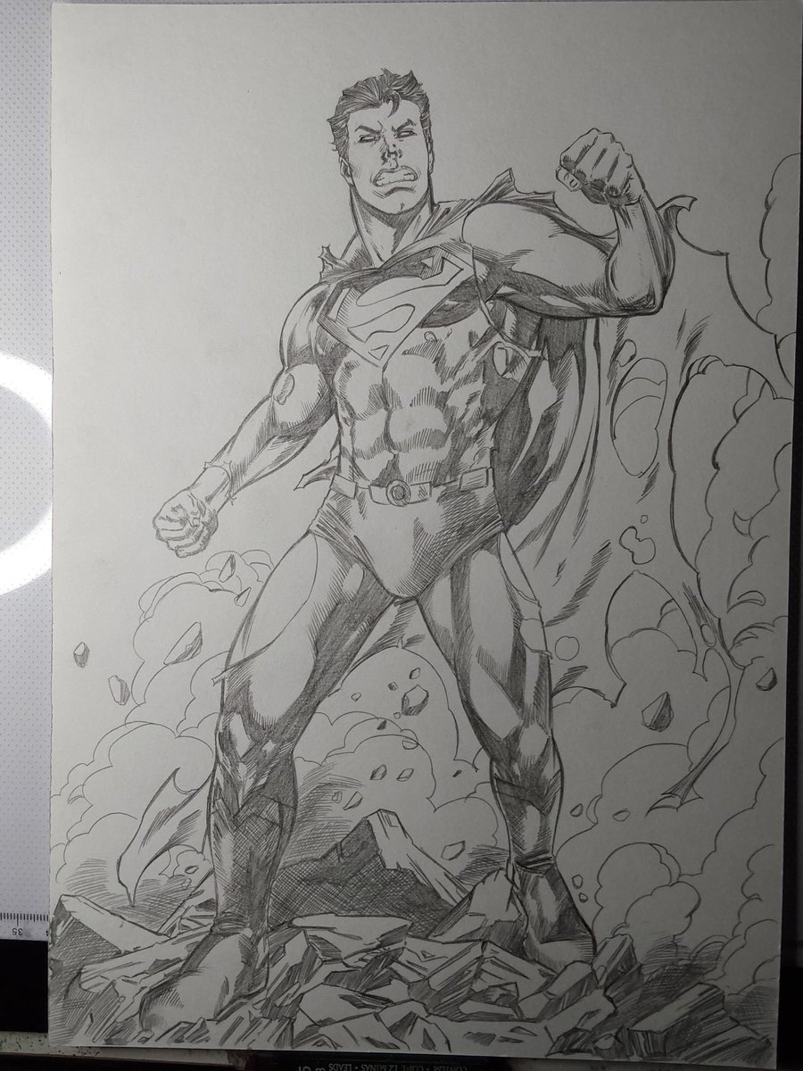 matthenrystudio's tweet photo. Super Man pencils

#superando #dccomics #inks #artwork #comics #drawing #draw #drawingart https://t.co/UJCyb1H06t