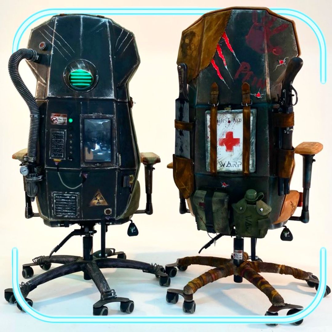 WARP_Global's tweet photo. When it comes to conquering game situations, WARP gaming chairs have got your back—literally! 
From intense survival battles to late-night marathons.

#warp #getwarp #customdesign #gaming #pcsetup #pcgamer #ergonomics #ergonomicchair #games #gamingchair #Battlefield https://t.co/M9oJrrNVMz
