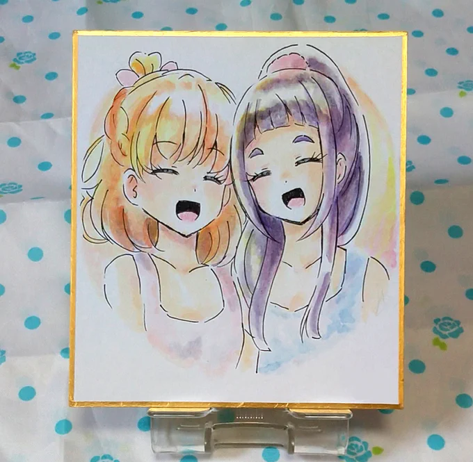 みらリコ ミニ色紙