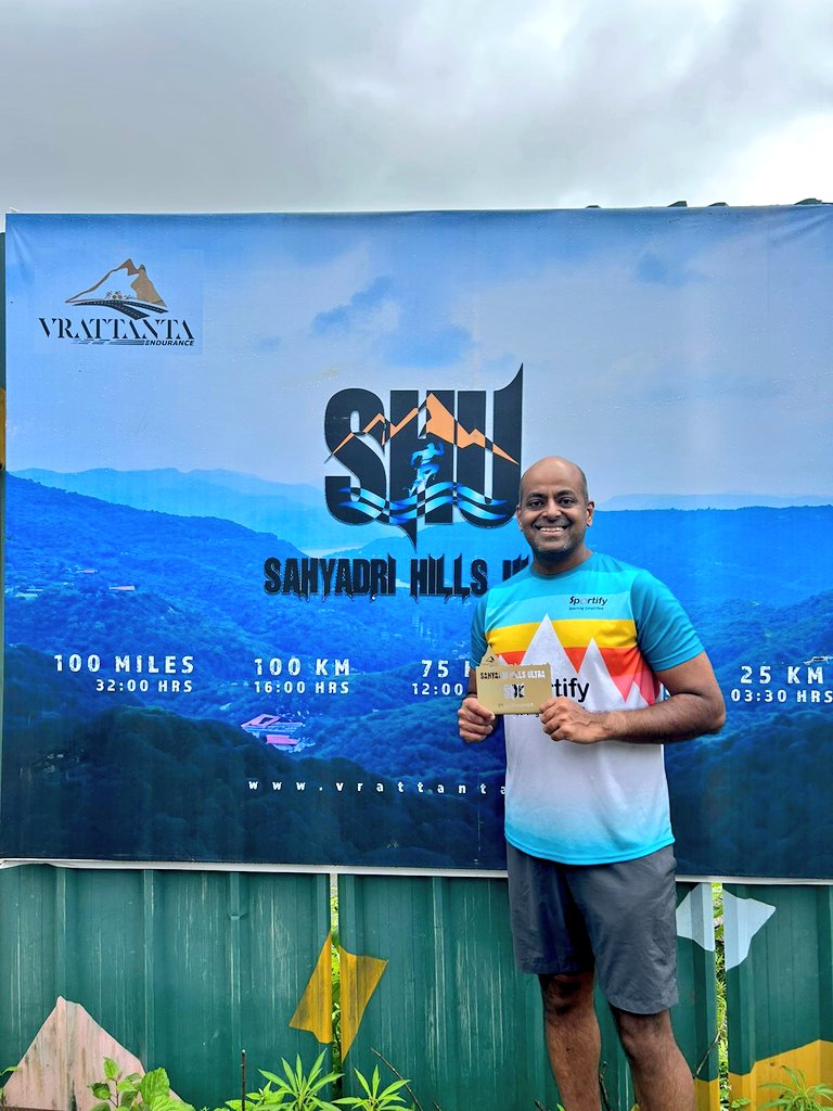 KU28's tweet photo. Successfully completed Sahyadri Hills Ultra 25k event on 13th August 2023 https://t.co/ZxNLrgOa51