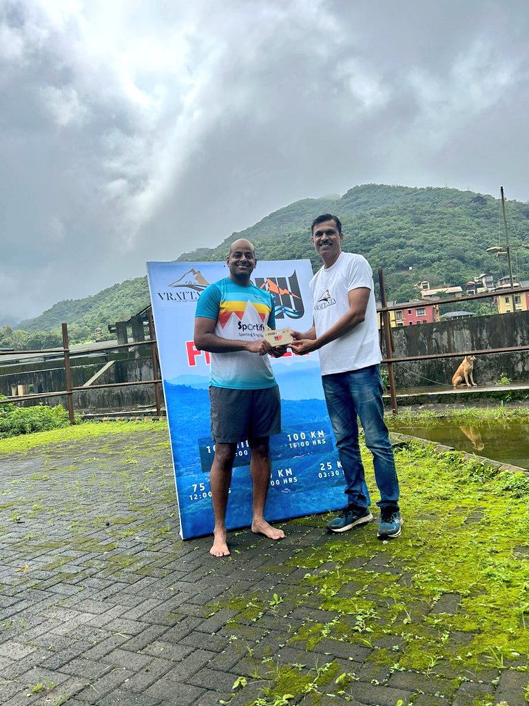 KU28's tweet photo. Successfully completed Sahyadri Hills Ultra 25k event on 13th August 2023 https://t.co/ZxNLrgOa51