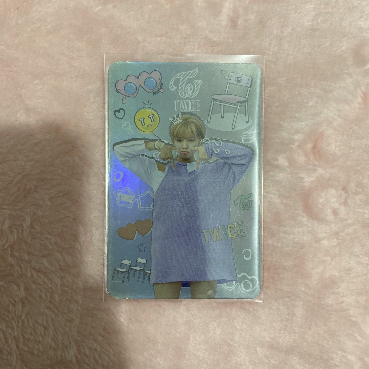 KployMart's tweet photo. 🖇️ wts lfb twice pc ph onhand 

 𓏳 Twice TCL1 photocards
        ╰ in good condi
        ╰ ₱100 only

🗒️: gcash
🚚:  sco or direct ggx

🏷️twice jeongyeon tcl1 hologram nayeon jeongyeon momo sana jihyo mina dahyun chaeyoung tzuyu https://t.co/SINYBLvkZj