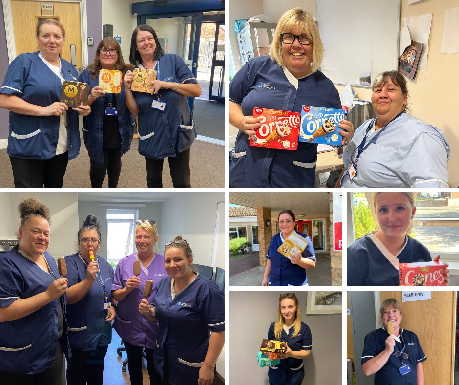 Our Marketing Team have been travelling around all of our Extra Care Facilities, delivering ice creams and ice lollies to our carers...

We hope you all enjoyed your treat🍦😊
#DaleCare #DaleCareCarers #Carers #Care #ExtraCare #Treats #IceCream #IceLolly #Enjoy