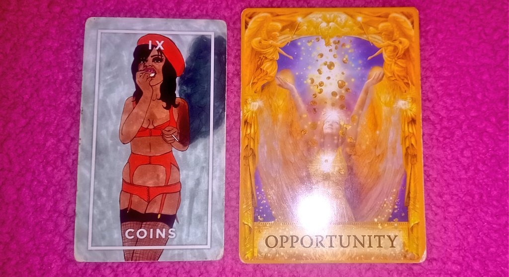 EmpressStrong25's tweet photo. #14August2023: 🌘 #Pushya♋ #9ofPentacles🪙 This reading is pretty much proof of this, but in spite of inconsistencies in our practical life, there's still so much to enjoy in terms of relative material comforts. Home life could be happier for some - which is great news for those of you working from home. Even more happily, relatively peaceful environments can give us new ideas and attract new opportunities to us.