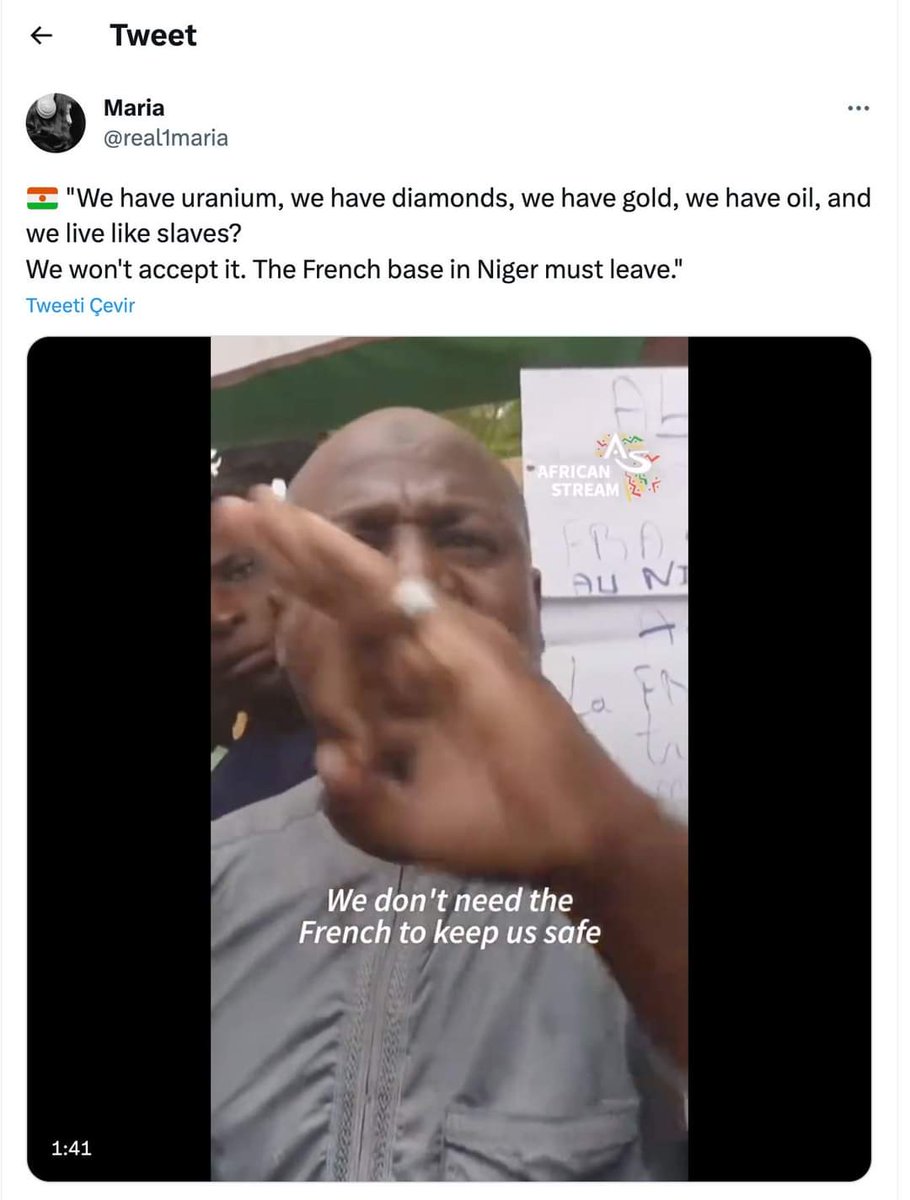 Afrika uyanırsa bütün dünya uyanır...