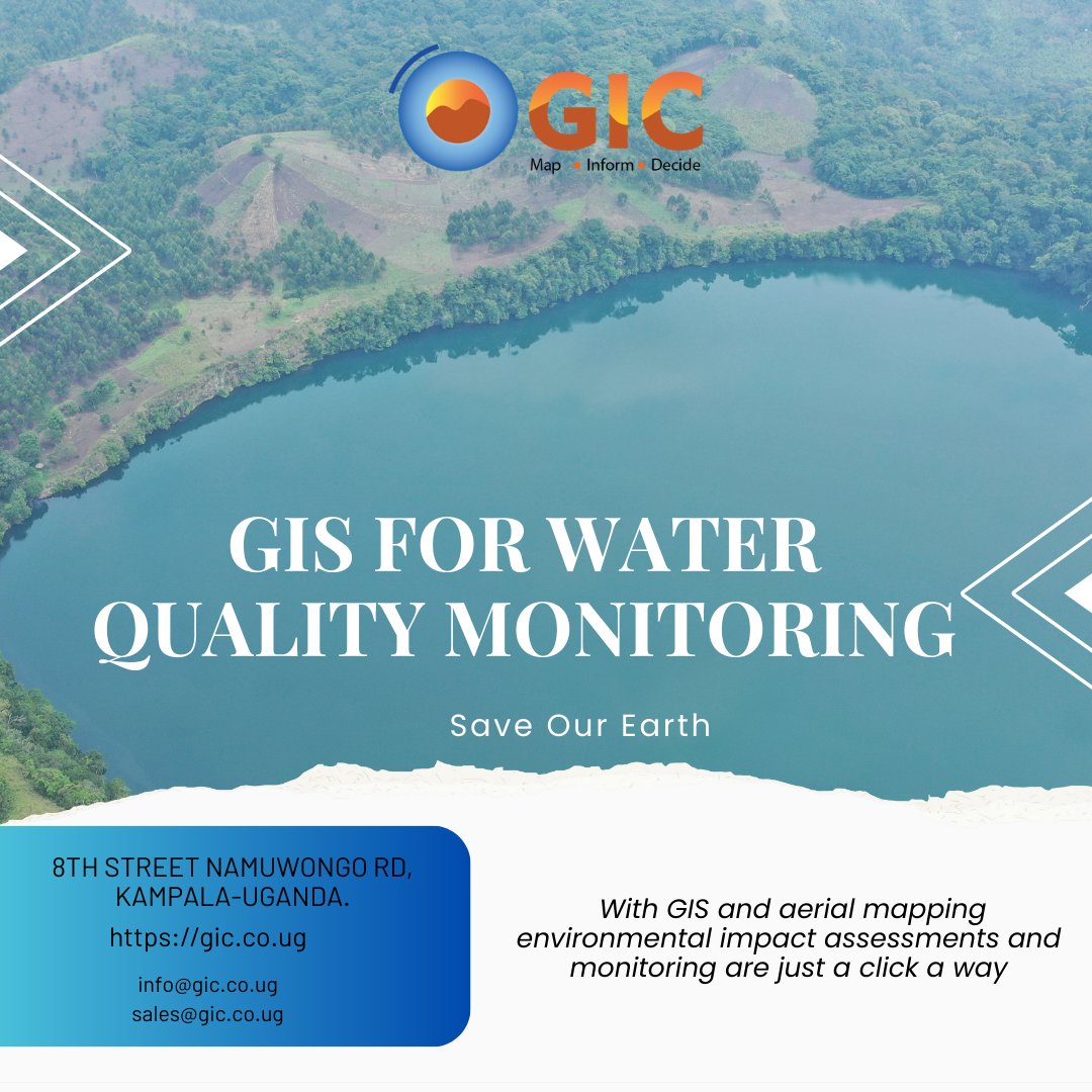 Join us as we embark on the journey to save the environment; with GIS you can monitor water quality and identify areas prone to pollution having impact on human health and ecosystems.
#GIS #Mapping #surveying #aerialmapping #climatechange
