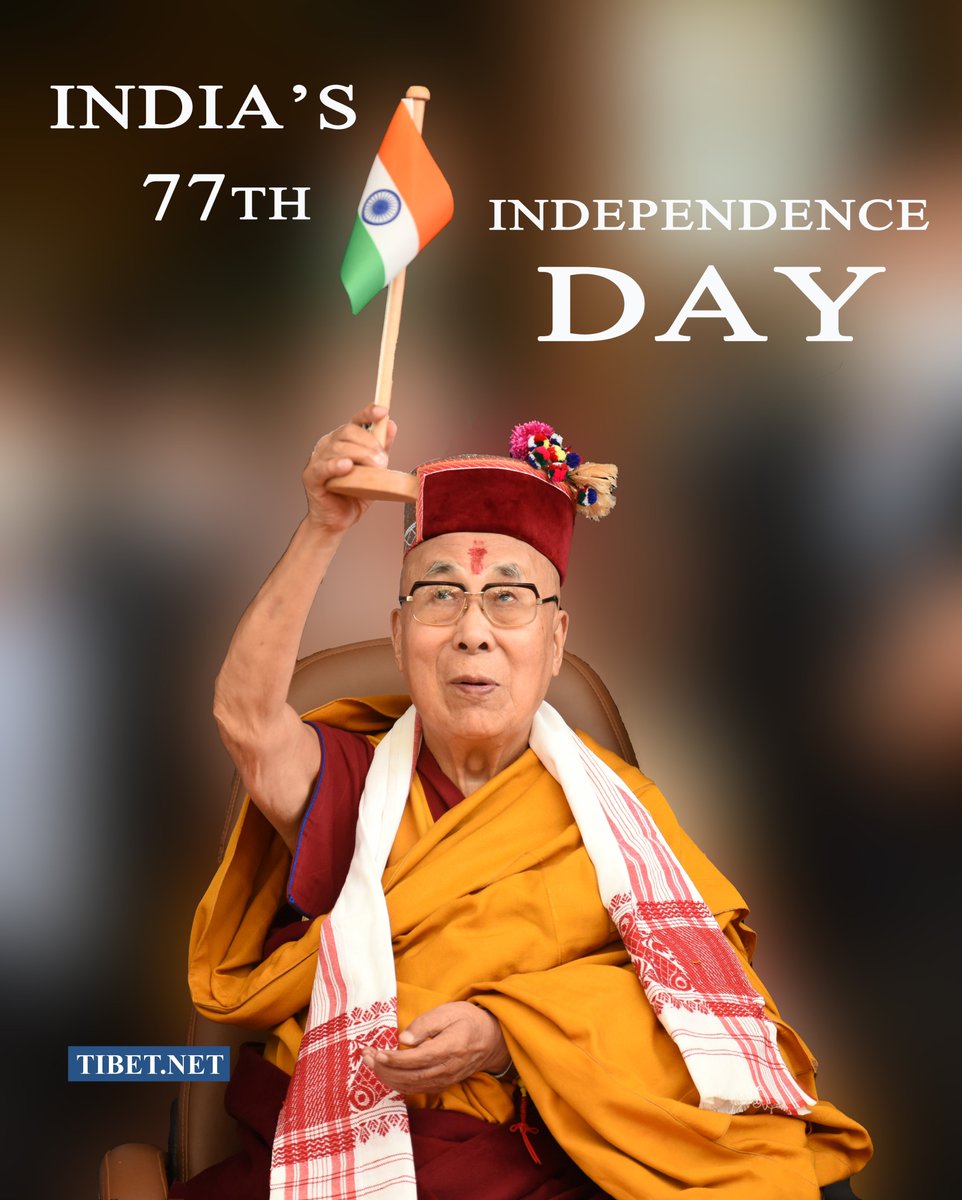 Happy 77th Independence Day to Indian brothers and sisters. #15August  #77thIndependenceDay
