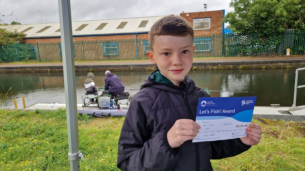 run_taz's tweet photo. It's a great start for our first #LetsFish session at @StarCityCentre with @CRTWestMidlands
Happy children ๐คฉ
@CRTFisheries
@CanalRiverTrust https://t.co/78HKZ356yH
