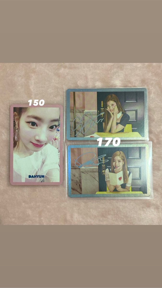 KployMart's tweet photo. 🖇️ wts lfb twice pc ph onhand 

 𓏳 Twice Signal photocards
        ╰ in good condi
        ╰ get all for ₱400

🗒️: gcash
🚚:  sco or direct ggx

🏷️twice signal pcs nayeon jeongyeon momo sana jihyo mina dahyun chaeyoung tzuyu https://t.co/jVz3RHOLDi