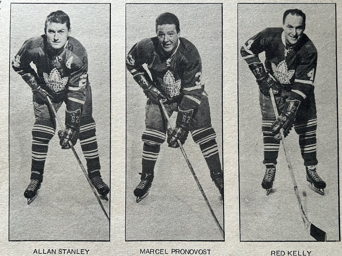 Claude6Landry's tweet image. #AllanStanley #MarcelPronovost #RedKelly
