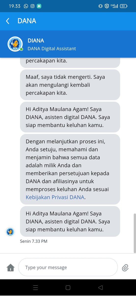 adityagam7's tweet photo. @danawallet Pusat bantuan paling gajelas sumpah cuma dana doang @danawallet https://t.co/ZPaxMnu5Sv