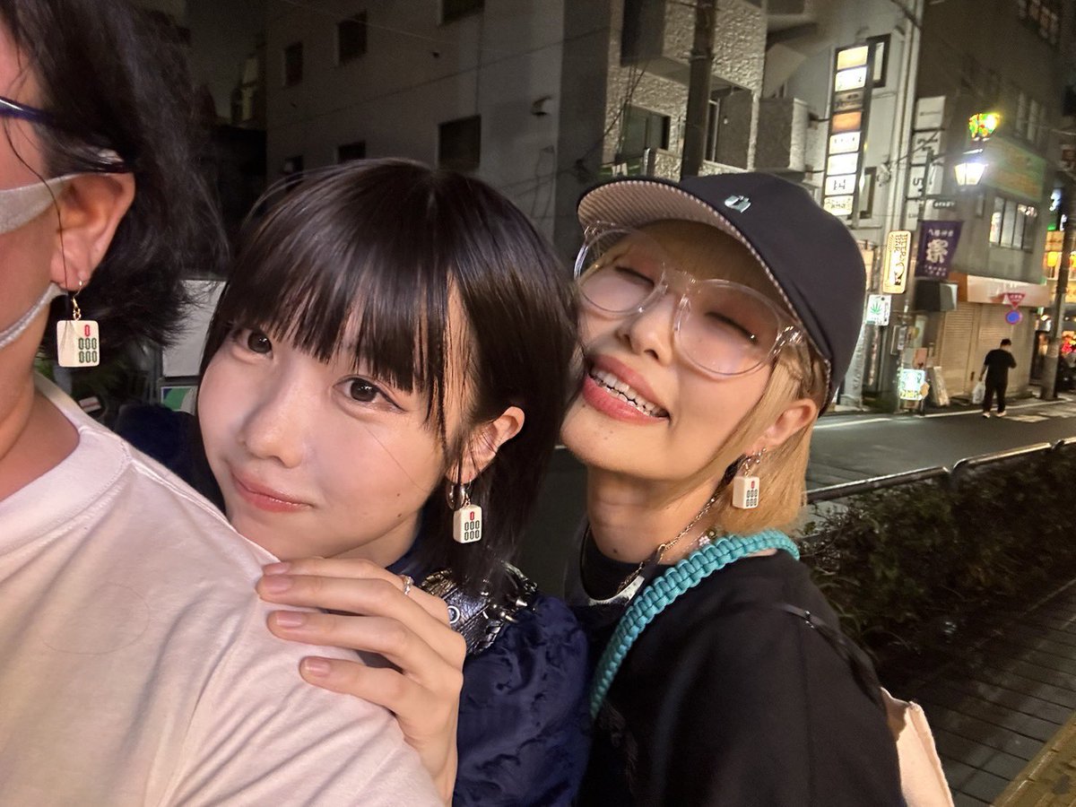 なつさんにチーソーのピアスプレゼントして頂きました ₍ ᐢ. ̫ .ᐢ ₎
