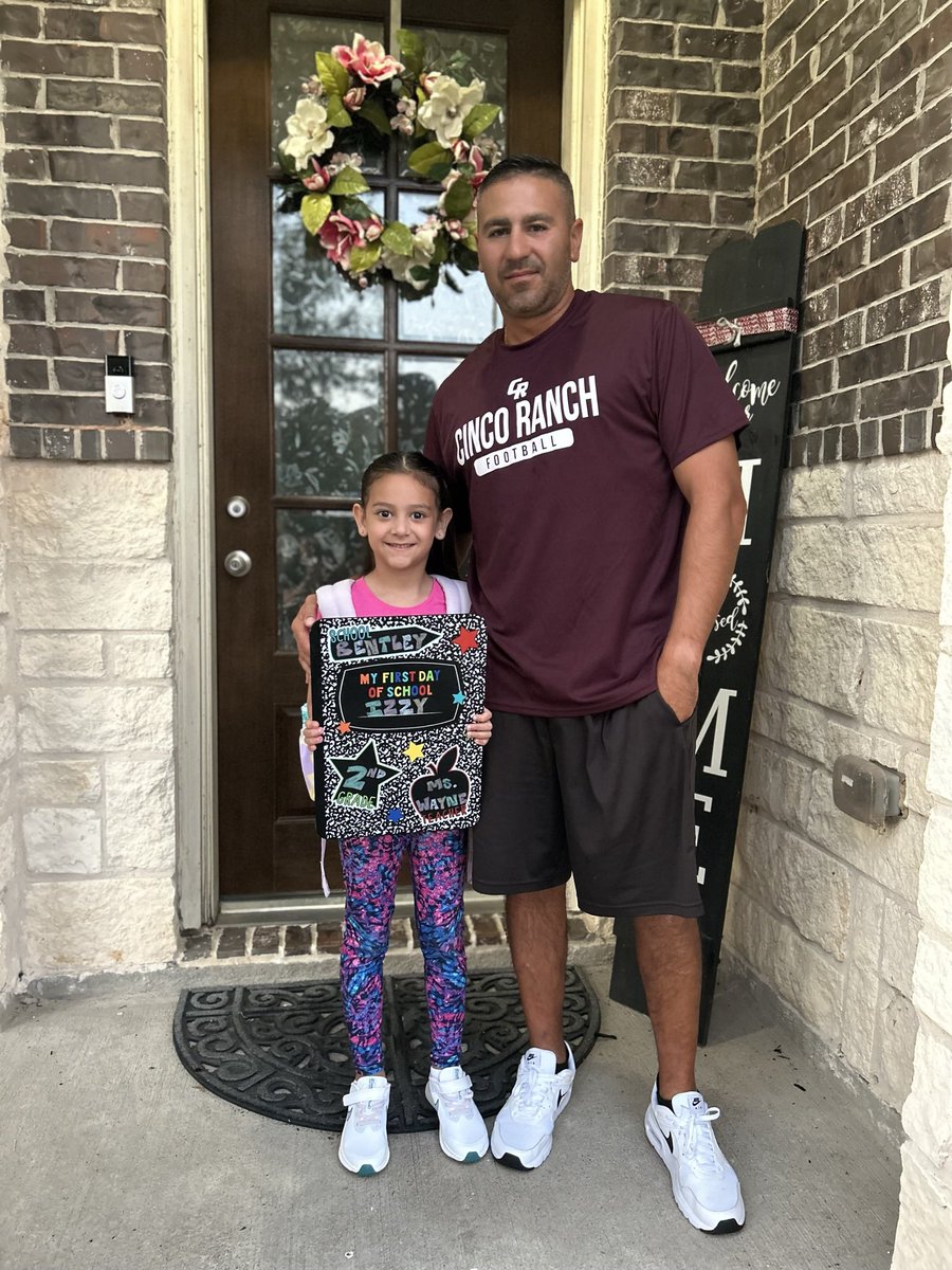 coachgaitan's tweet image. 1st day back at school! #2ndgrade #FirstDayVibes @BentleyLCISD