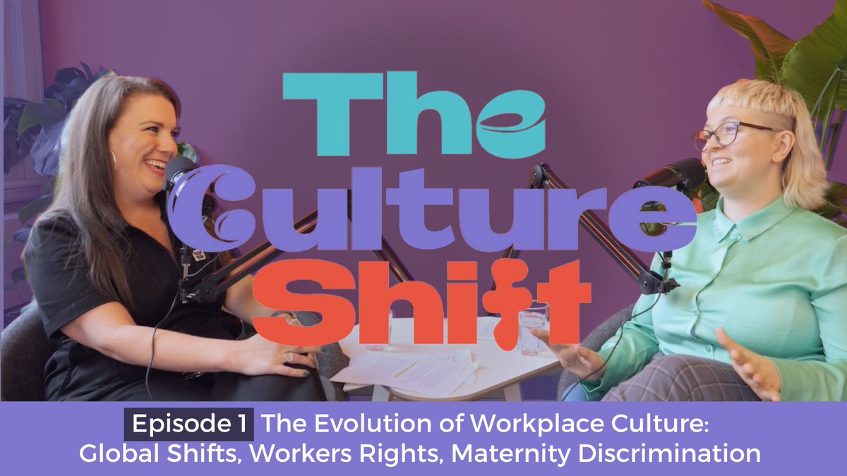 baars_vicki's tweet photo. The first episode of the The Culture Shift podcast will be going live this Wednesday. You can listen to me and Gemma talk about how workplaces have changes over the last century, how rights we have now were hard fought for and how many problems persist. https://t.co/08WcCHYVuE