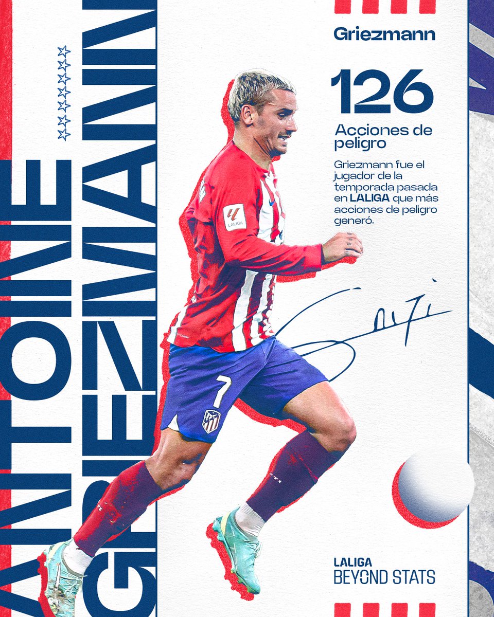 Atleti's tweet photo. Rómpela otra vez, Grizi 🩷 https://t.co/LKXGDwRs8Z
