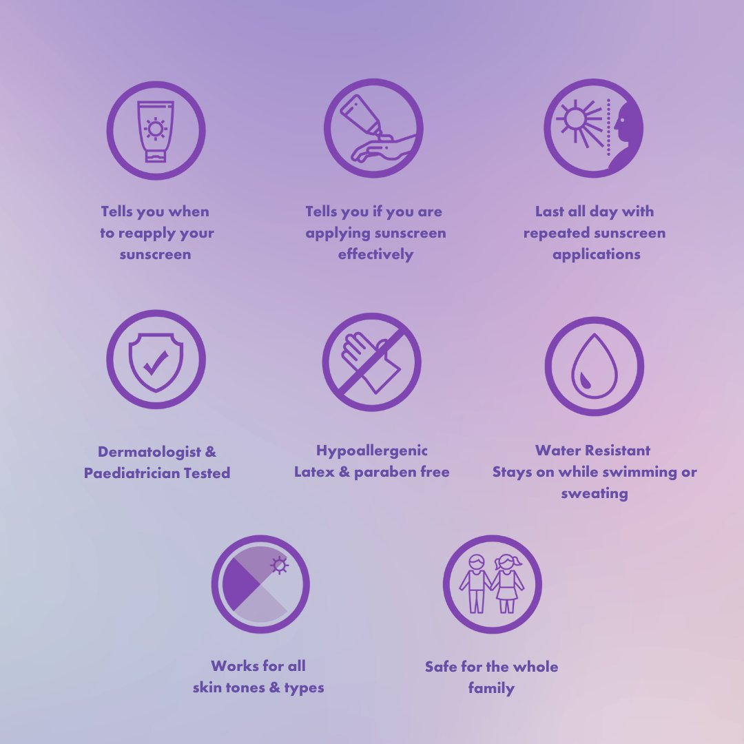 Swipe to see some quick facts about our features &amp; benefits to using SPOTMYUV UV Detection Stickers🤍
Visit our FAQ page in our profile link for more info!