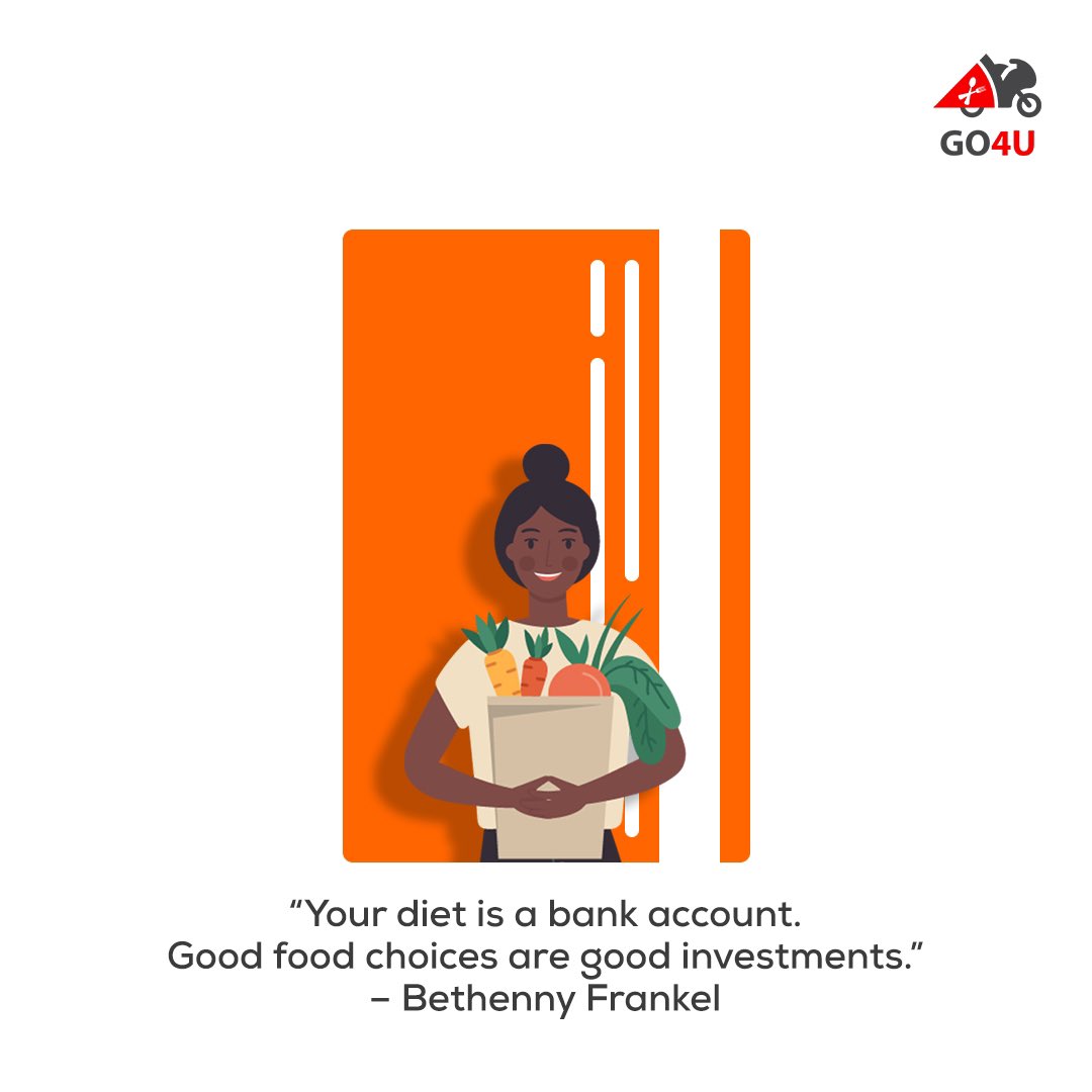 Go4u_ng's tweet photo. What are you eating?
You should invest in yourself and what you eat. Money shouldn't be your only form of investment.
.
GO4U can't wait to support your food investment.
Anticipate GO4U ๐
#Go4u #Greenwood #Makokogirls https://t.co/bdzLfsc7Ib