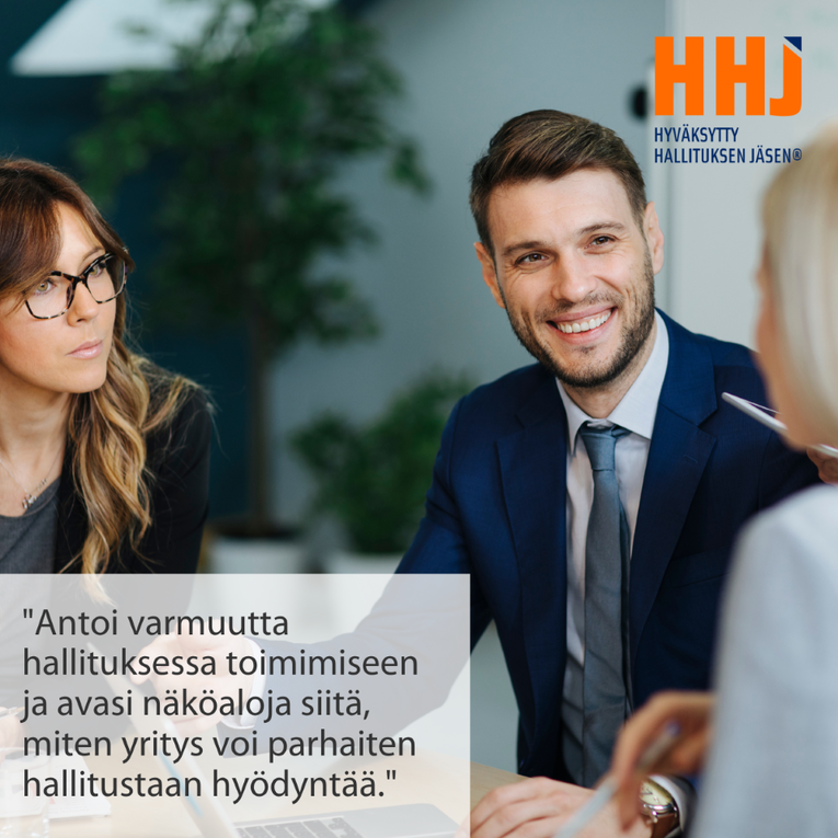 K2HAM_'s tweet photo. Vielä muutamia paikkoja jäljellä Hyväksytty hallituksen jäsen (HHJ) -kursseilla Hämeenlinna (12.9. alk.) ja Lahti (31.10. alk.). Myös etäosallistuminen mahdollista! Ilmoittaudu heti Hämeen kauppakamarin kotisivuilla https://t.co/obyZ6HJBwC #hhj https://t.co/iZD2RhT6OD