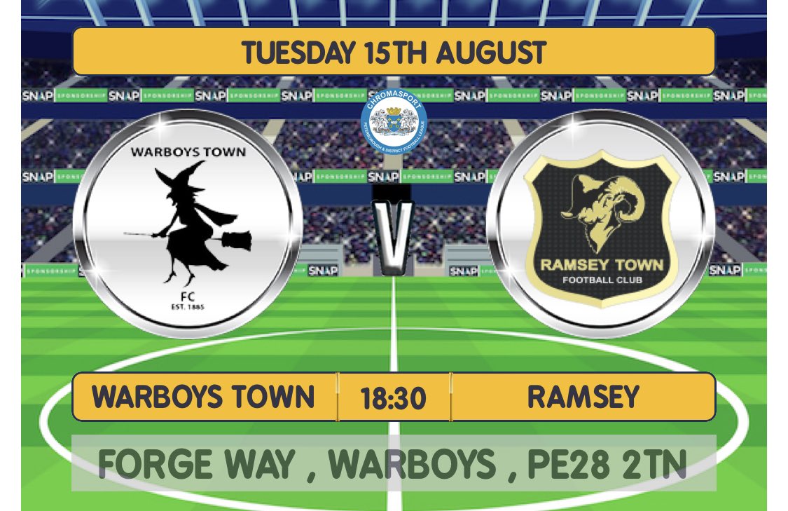Warboys Town FC tweet media