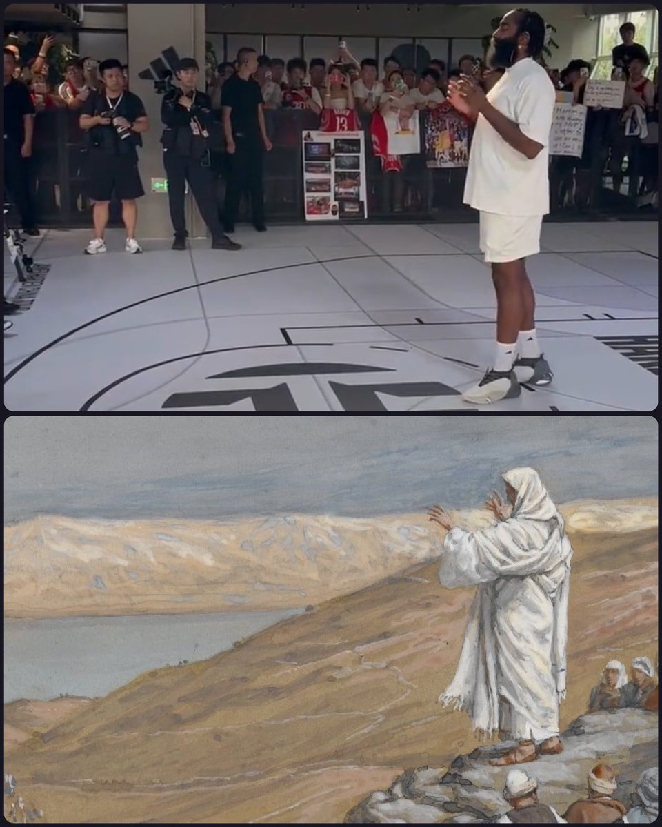 The Sermon of the Beatitudes, by James Tissot, 1886-96