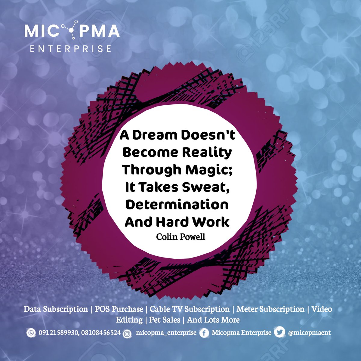 micopma1's tweet photo. Put In The Work!📌

#mondaymotivation
#micopmaenterprise
#telecommunicationservices
#itsbusinesstime
#trendingnow
#trendingpost https://t.co/pUroJgfMML