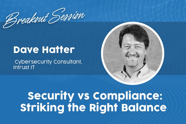 DaveHatter's tweet photo. .@intrustIT is thrilled to be a sponsor of @WITcincinnati's SOLD OUT 2023 #WITCON conference August 18th. I'm honored to join a fantastic set of speakers to present "Security vs Compliance: Striking the Right Balance". Hope to see you there, and if you go, please stop by the Intrust booth and say hello! #womenintech #womeinIT #womenintechnology #womeninstem #womeninbusiness #cincinnatiandtechnology #cincinnati #technology #IT #cybersecurity #volunteer #community